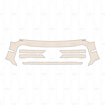 Pre-Cut PPF Ford F-150 SuperCrew Lariat 2024