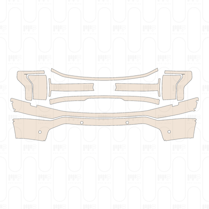 Pre-Cut PPF Ford F-150 Lightning Pro 2022