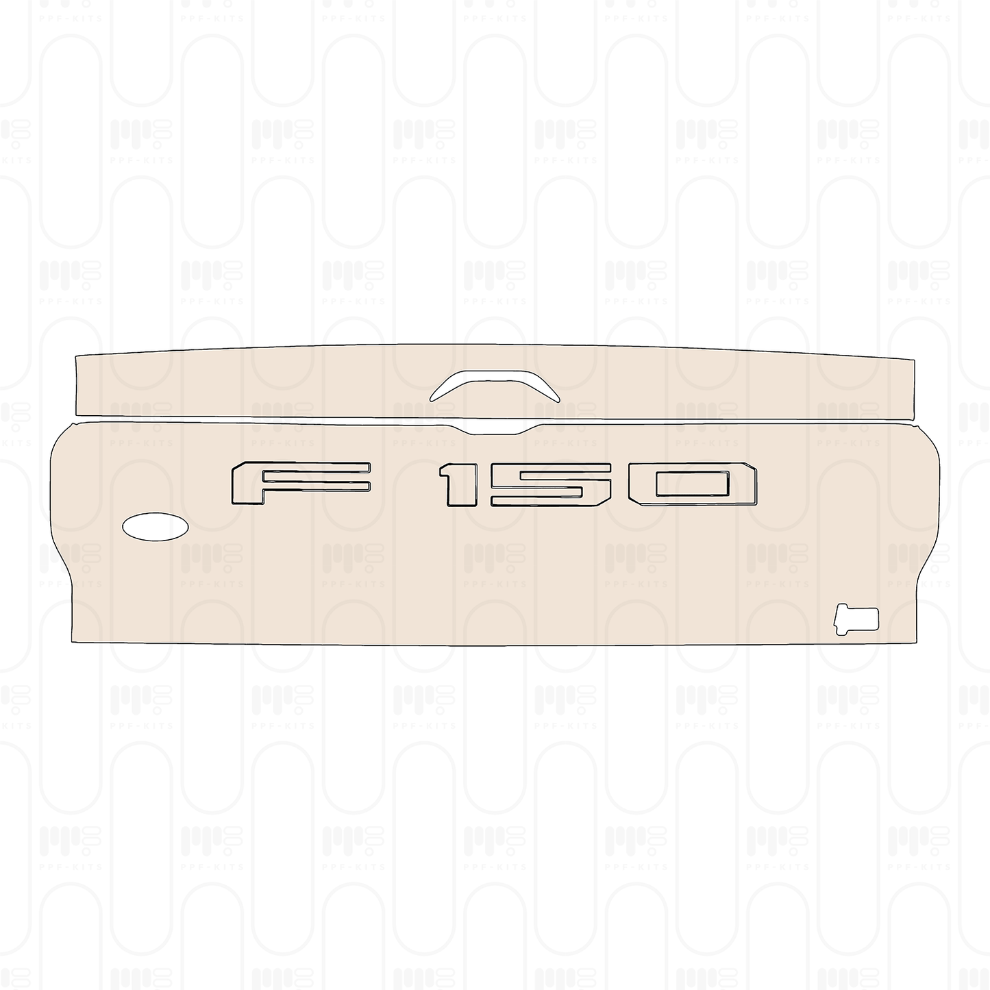 Pre-Cut PPF Ford F-150 Lightning Lariat 2023