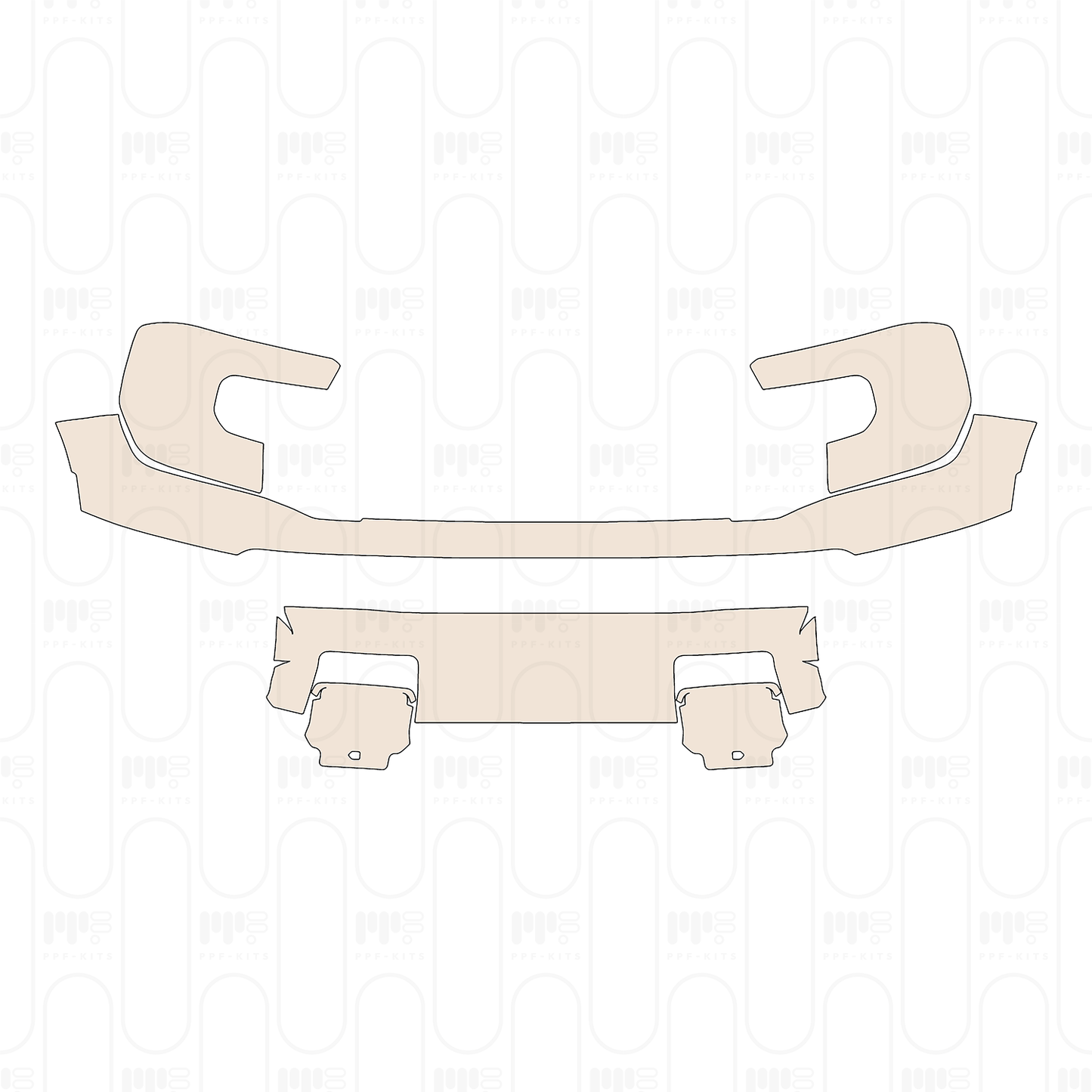 Pre-Cut PPF Ford Ranger (SEA) Raptor 2023