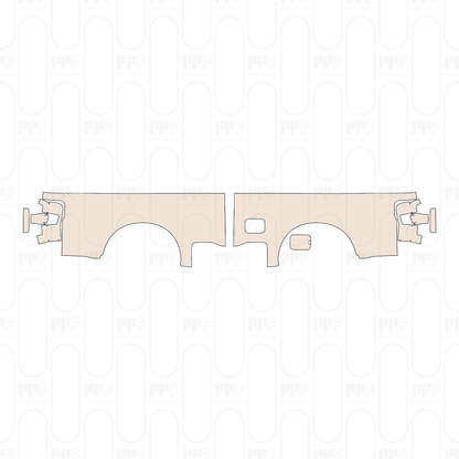 Pre-Cut PPF Ford Super Duty F-250 Crew Cab Platinum 2023