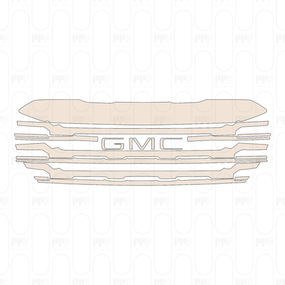 Pre-Cut PPF GMC Sierra 1500 Crew Cab ELEVATION 2022