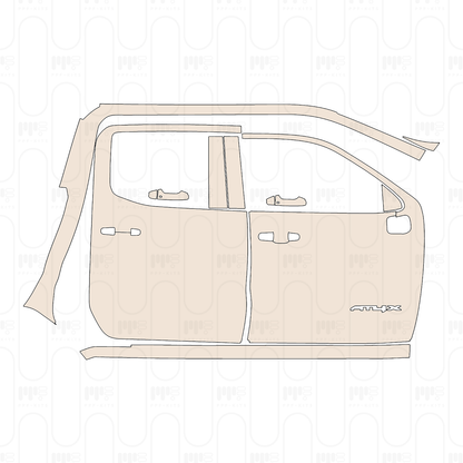 Pre-Cut PPF GMC Sierra 1500 Crew Cab AT4X 2022