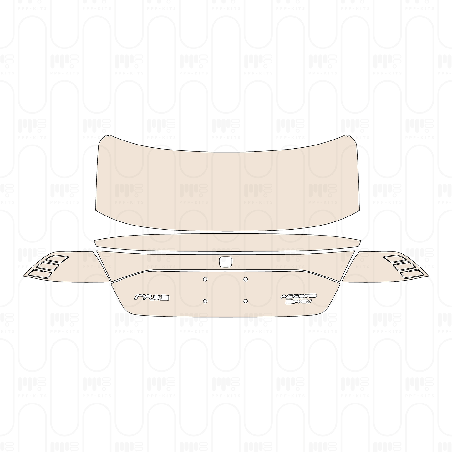 Pre-Cut PPF Honda Accord 2023