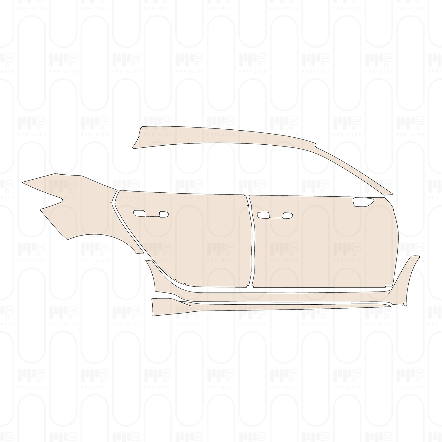 Pre-Cut PPF Honda Civic Type R 2024