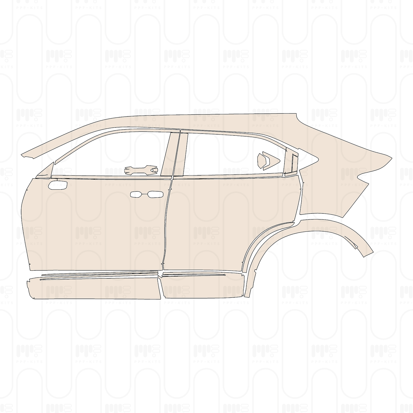 Pre-Cut PPF Honda e:NS1 2022