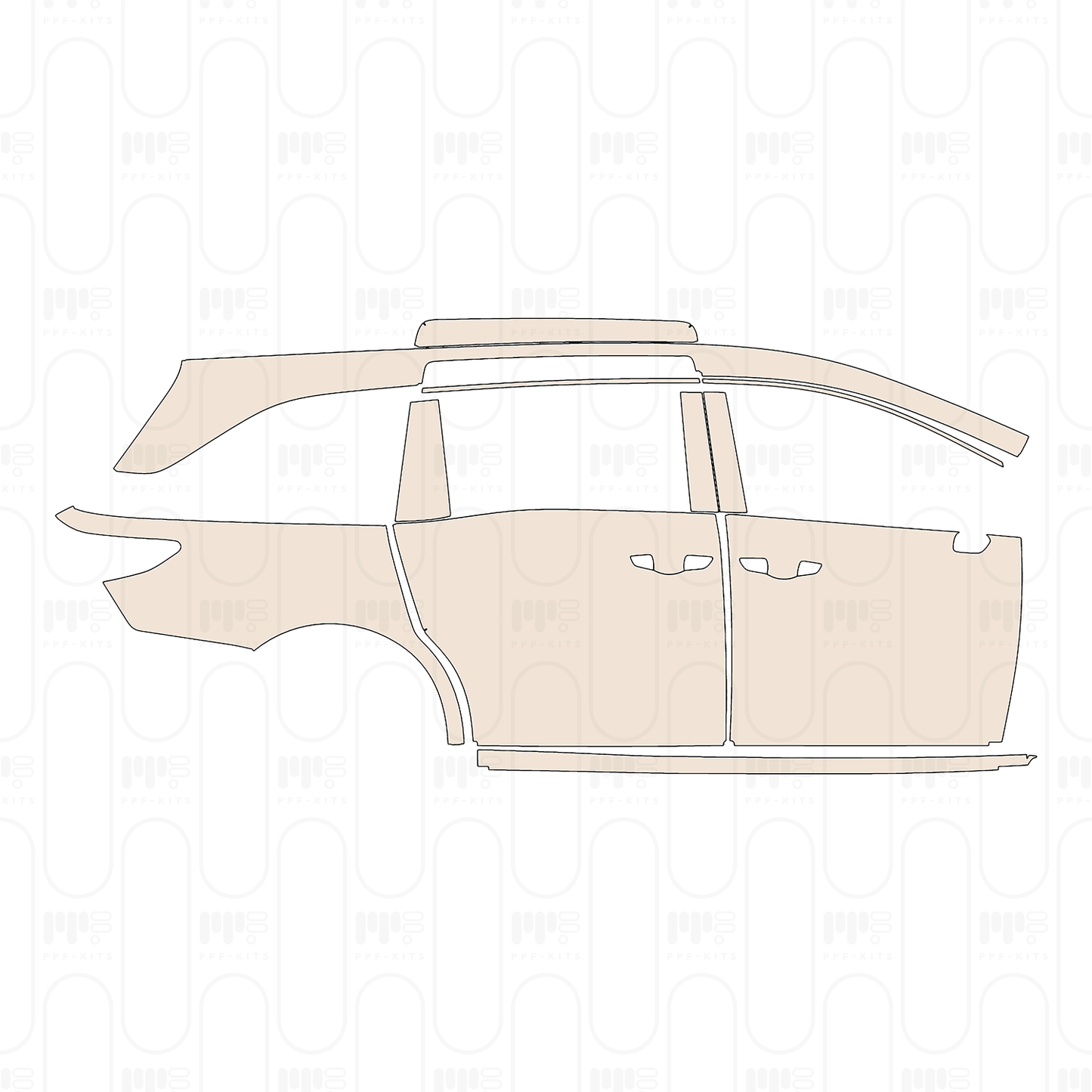 Pre-Cut PPF Honda Odyssey 2022