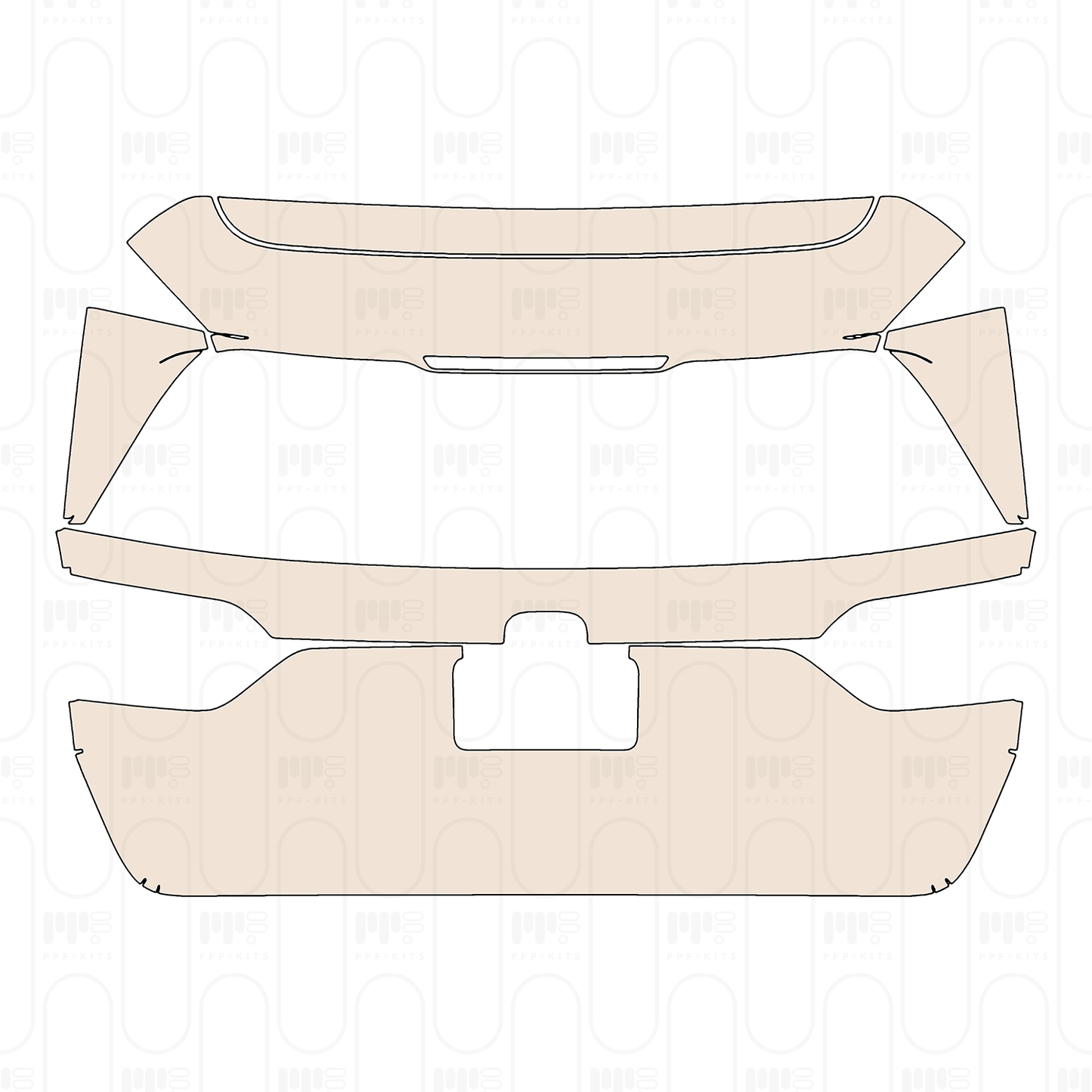 Pre-Cut PPF Honda Odyssey 2022