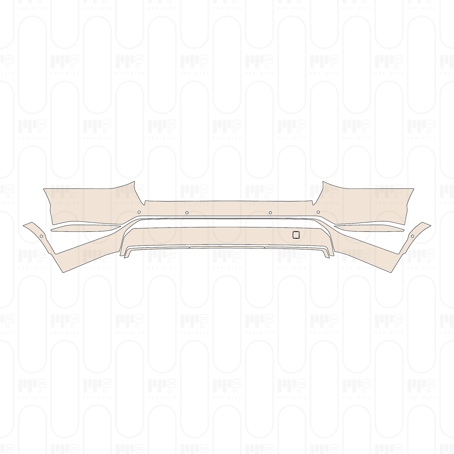 Pre-Cut PPF Hyundai Palisade Calligraphy 2023