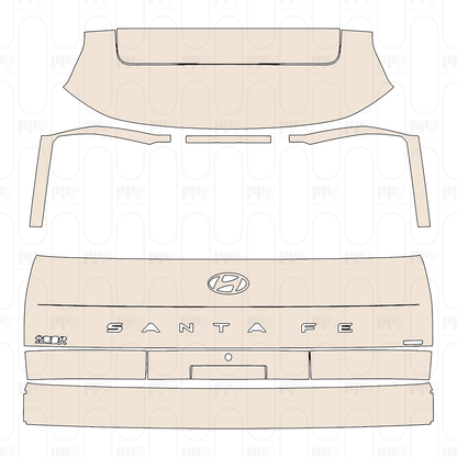Pre-Cut PPF Hyundai Santa Fe (CN) 2025