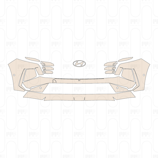 Pre-Cut PPF Hyundai Tucson L (CN) Base 2025