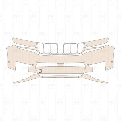Pre-Cut PPF JEEP Grand Cherokee Grand Cherokee L (3-row) Laredo 2022