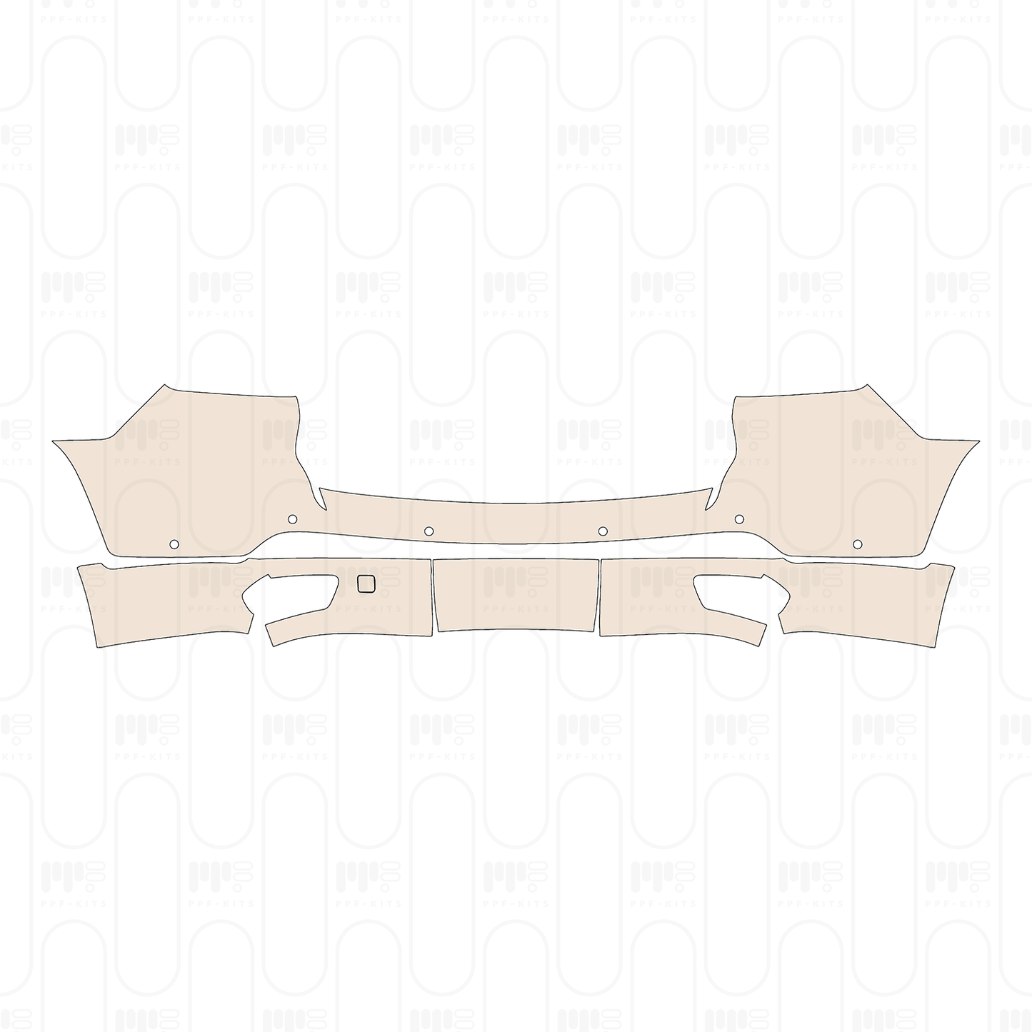 Pre-Cut PPF JEEP Grand Cherokee Grand Cherokee L (3-row) Summit 2022