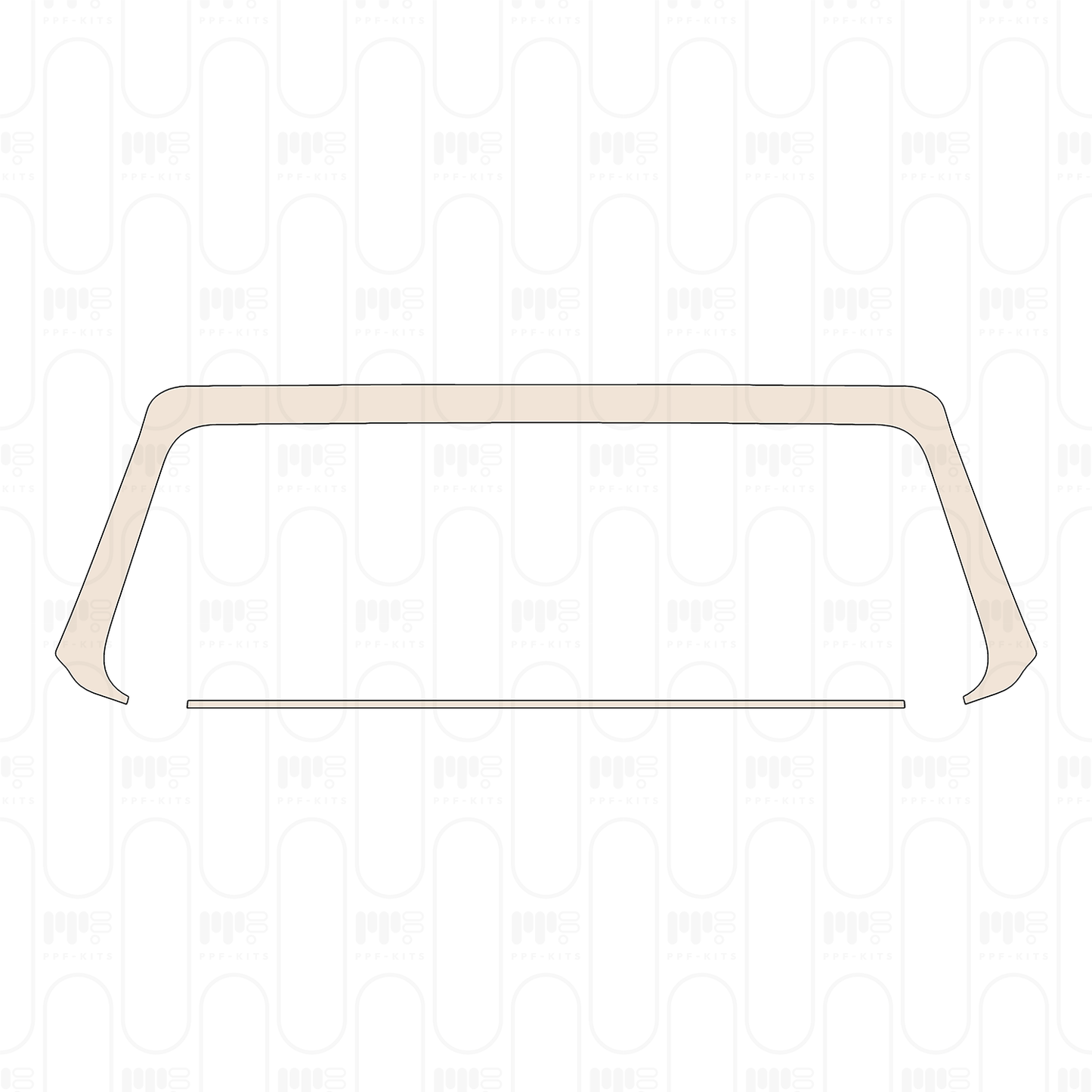 Pre-Cut PPF JEEP Wrangler 2 Door Rubicon 2022