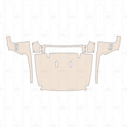 Pre-Cut PPF JEEP Wrangler 4 Door High Tide 2022