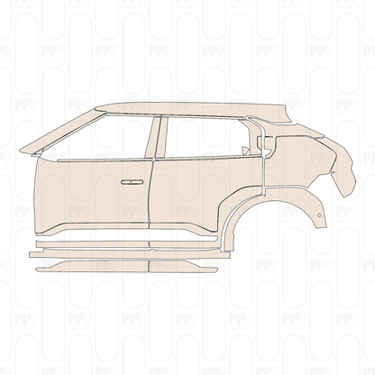 Pre-Cut PPF KIA EV3 GT-Line 2024