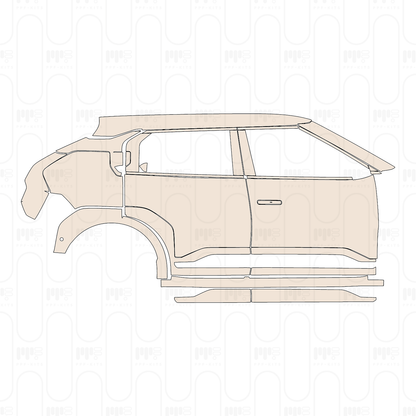 Pre-Cut PPF KIA EV3 GT-Line 2024