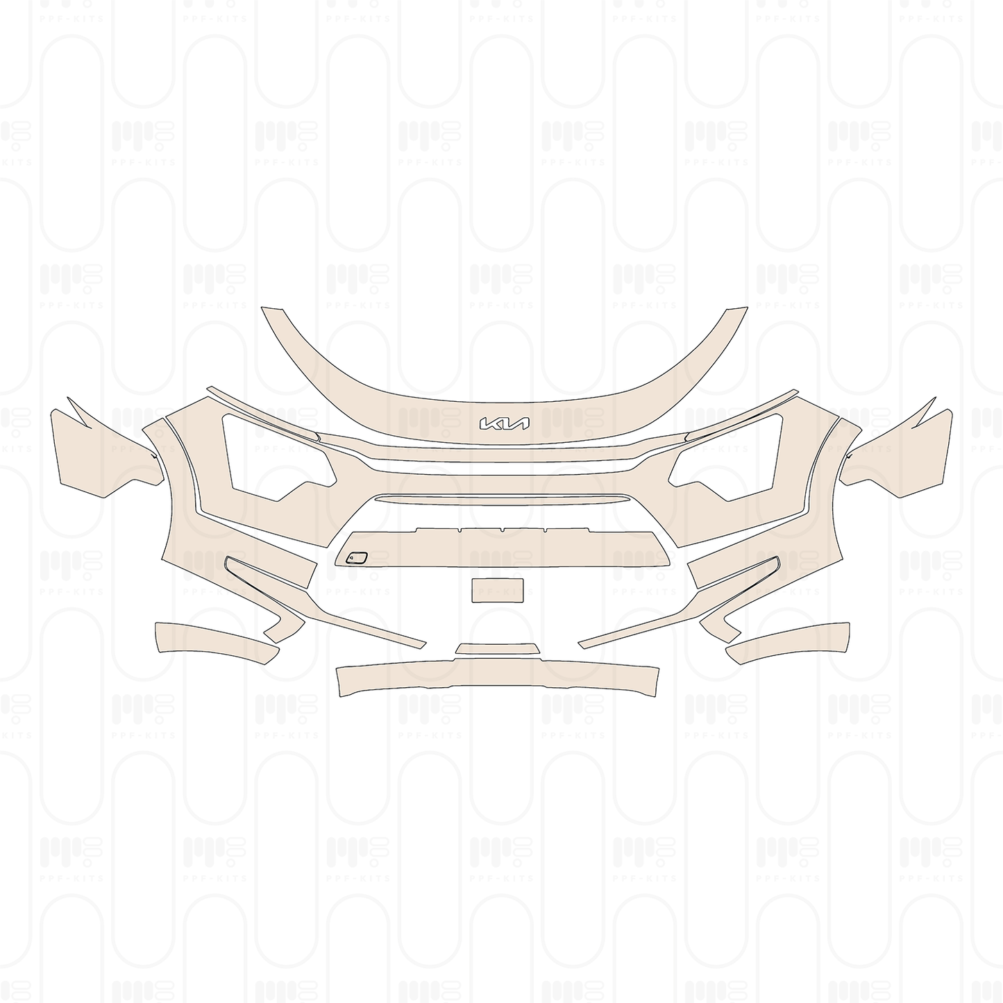Pre-Cut PPF KIA Niro 2023