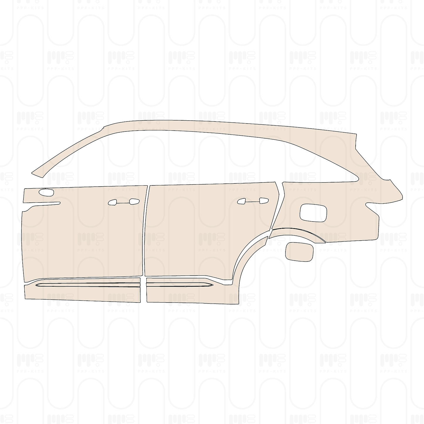 Pre-Cut PPF KIA Sorento SX Prestige AWD 2022