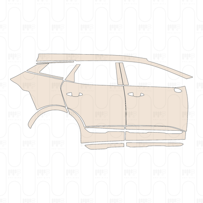 Pre-Cut PPF KIA Sportage (US) X-Pro Prestige 2023