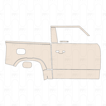 Pre-Cut PPF Land Rover Defender 90 Base 2022