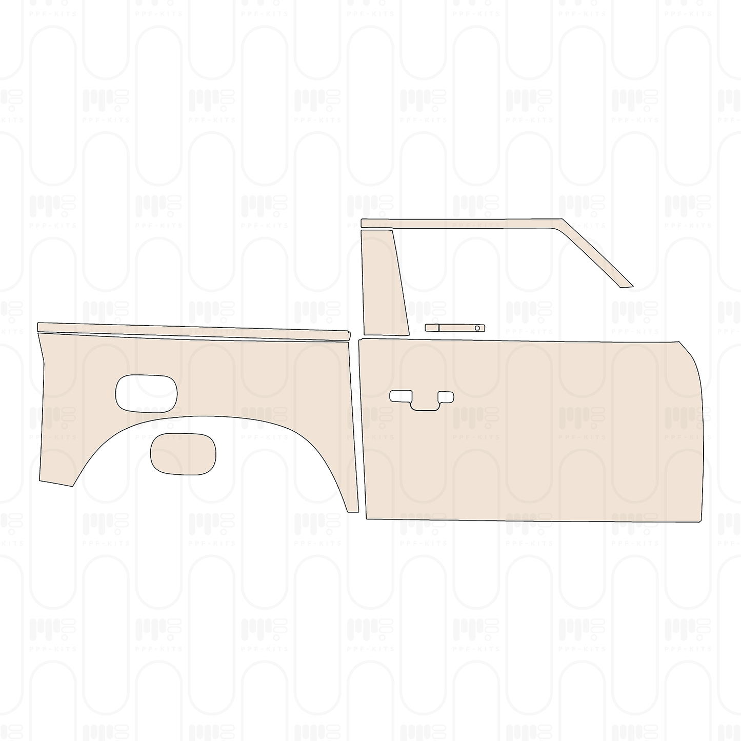 Pre-Cut PPF Land Rover Defender 90 V8 2022