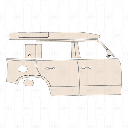 Pre-Cut PPF Land Rover Defender 110 X-Dynamic 2022