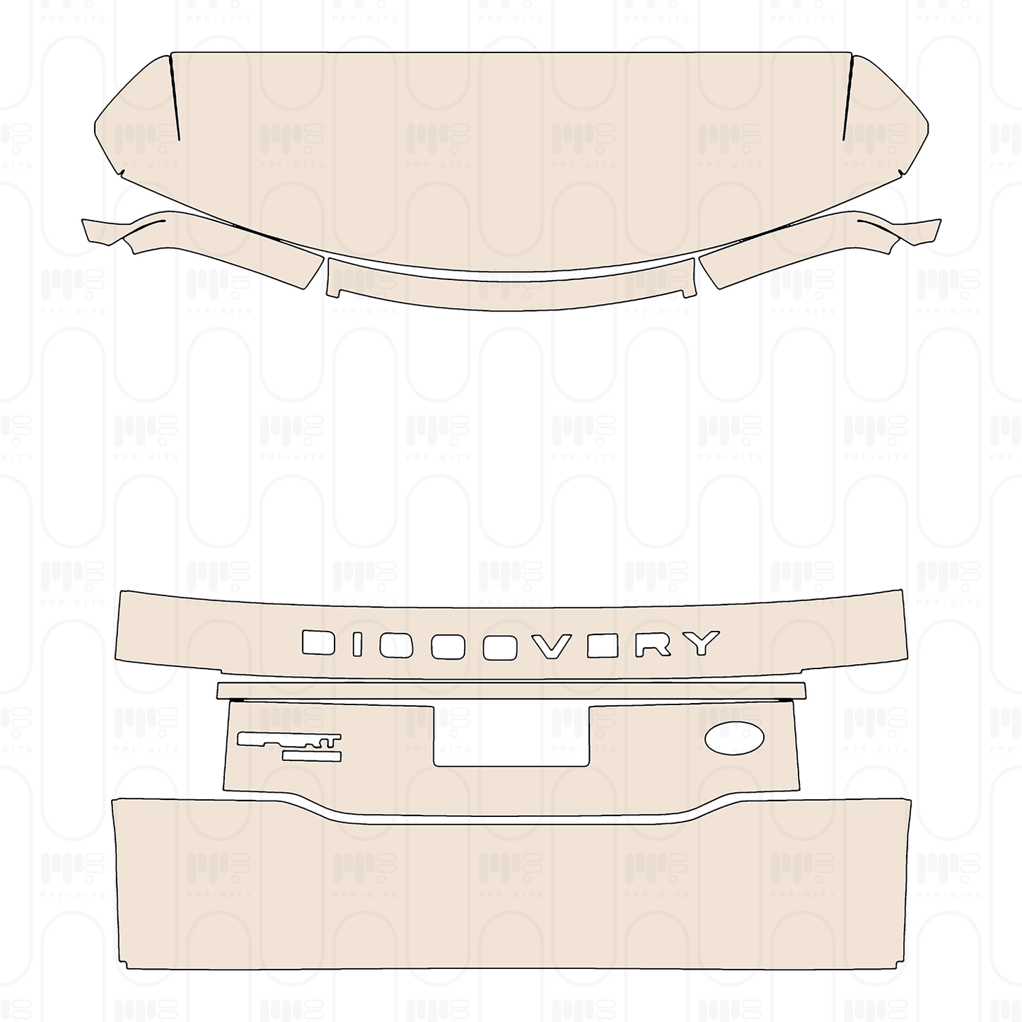 Pre-Cut PPF Land Rover Discovery Sport R-Dynamic 2022