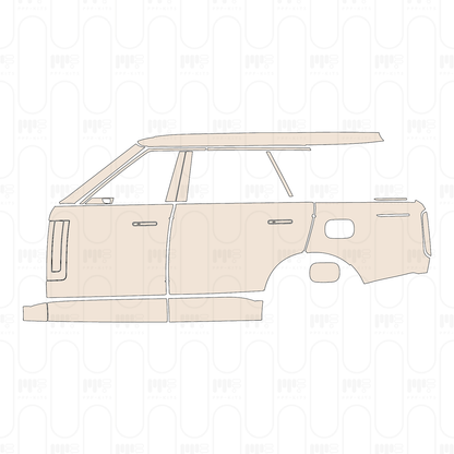 Pre-Cut PPF Land Rover Range Rover Extended Wheelbase Autobiography 2024