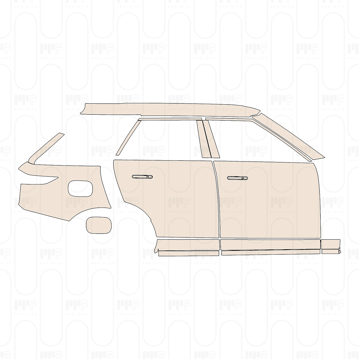 Pre-Cut PPF Land Rover Range Rover Sport SV Edition One 2024