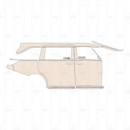 Pre-Cut PPF Lexus LM 2024