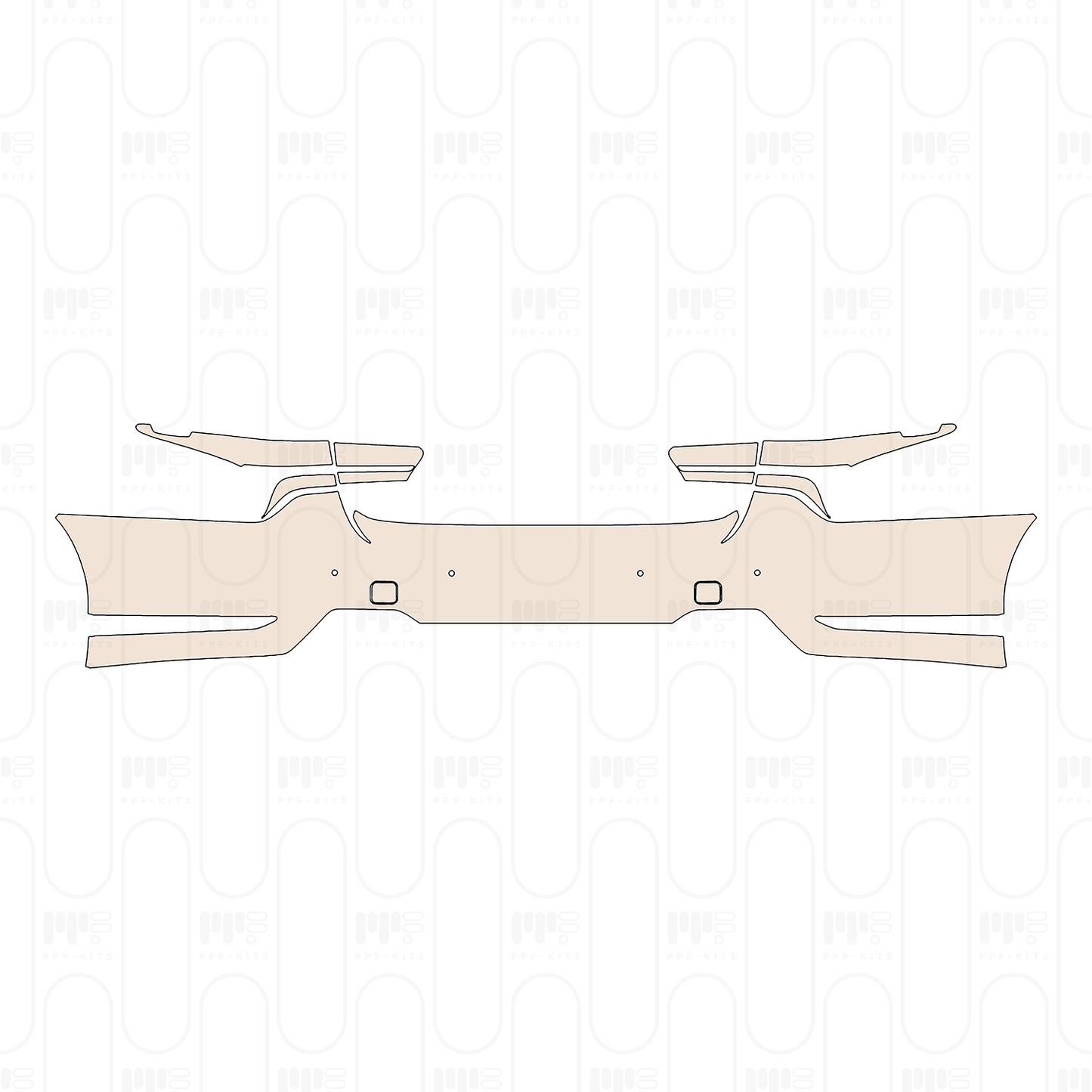 Pre-Cut PPF Lexus LS Fuel Base 2022