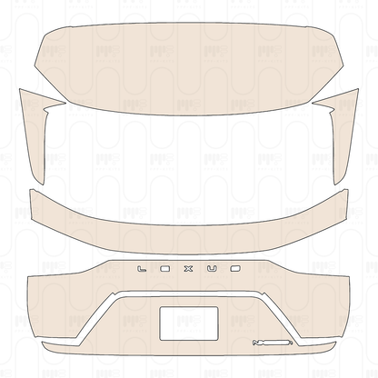 Pre-Cut PPF Lexus NX Base 2022