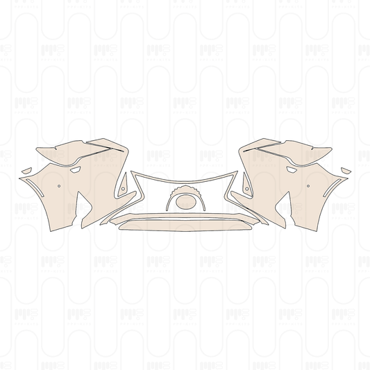 Pre-Cut PPF Lexus RC Base 2022
