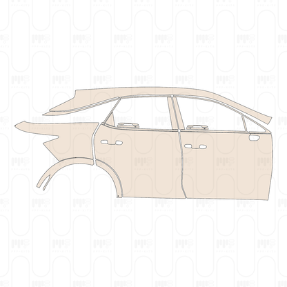 Pre-Cut PPF Lexus RX (SWB) Base 2024