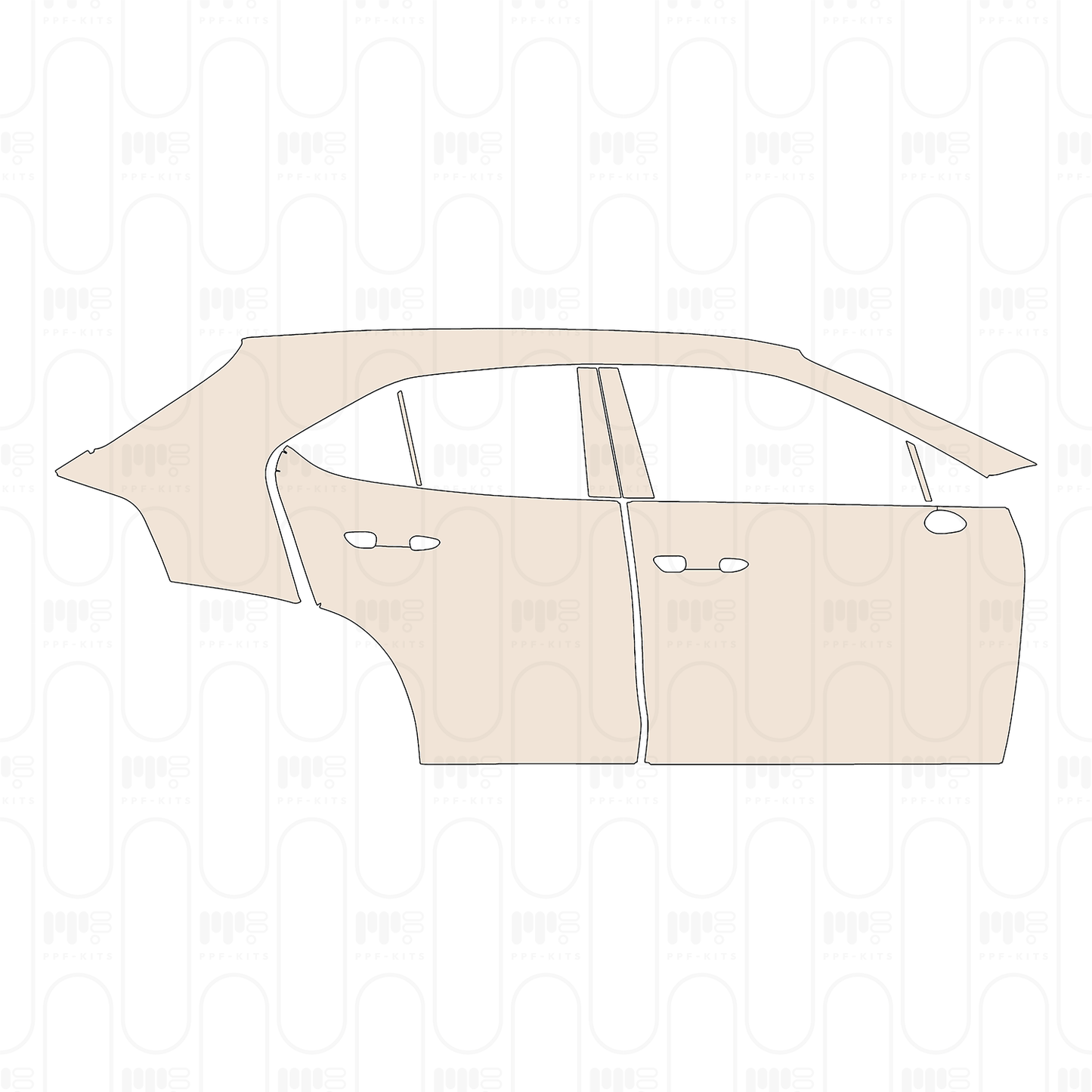 Pre-Cut PPF Lexus UX Base 2022