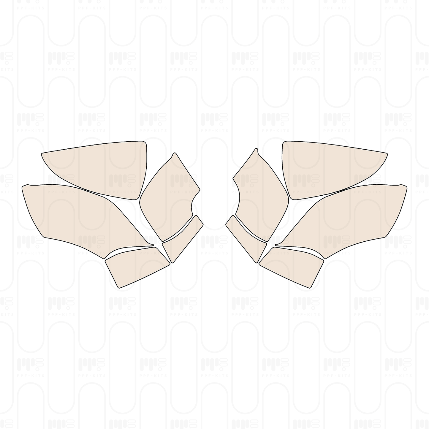 Pre-Cut PPF Lexus UX Base 2022