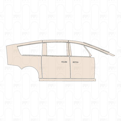 Pre-Cut PPF Li Auto Mega 2024