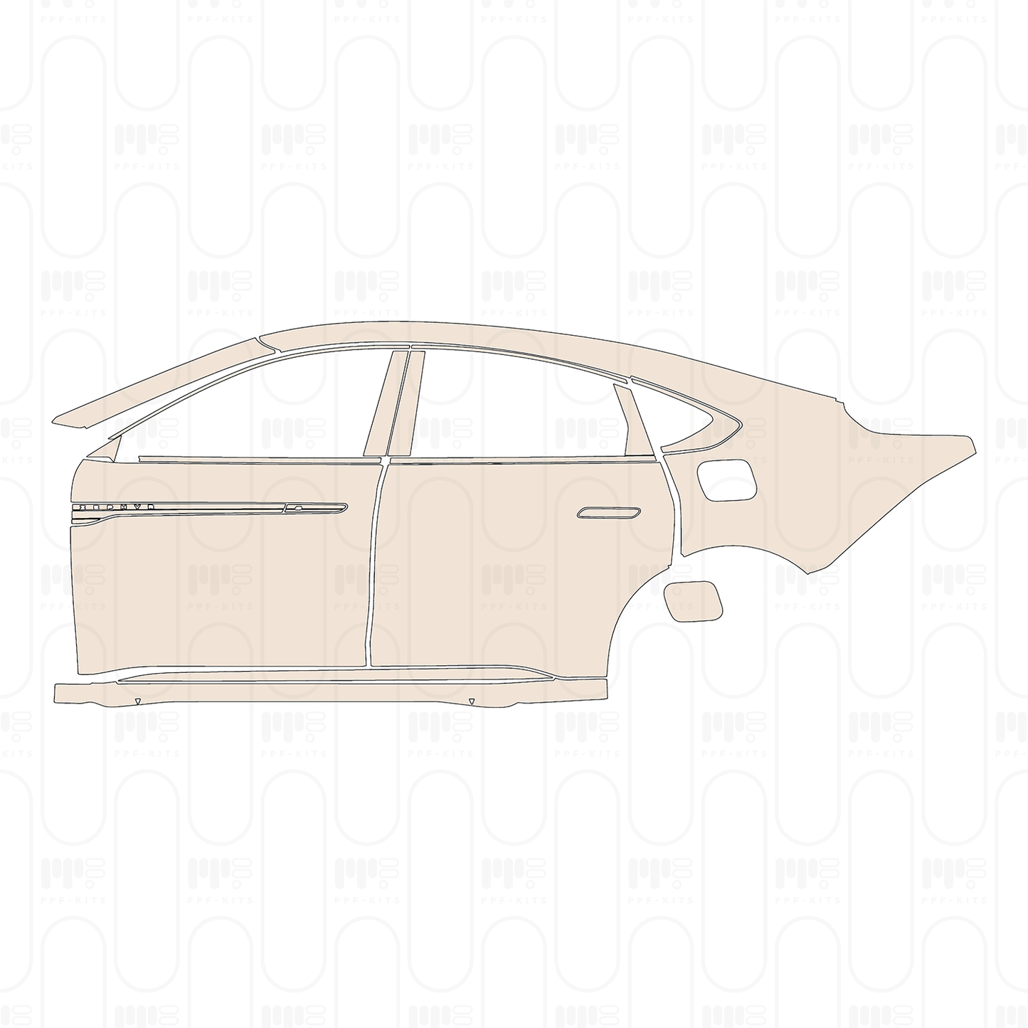 Pre-Cut PPF Lincoln Z Hybrid 2024