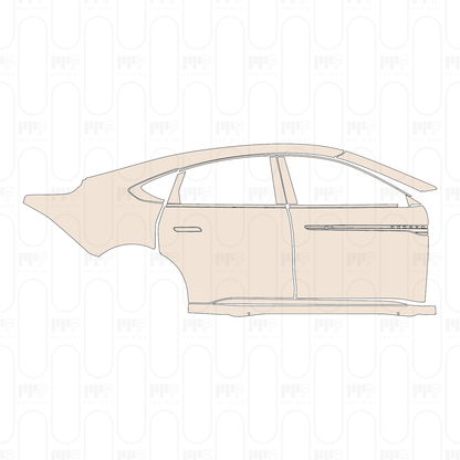 Pre-Cut PPF Lincoln Z Hybrid 2024