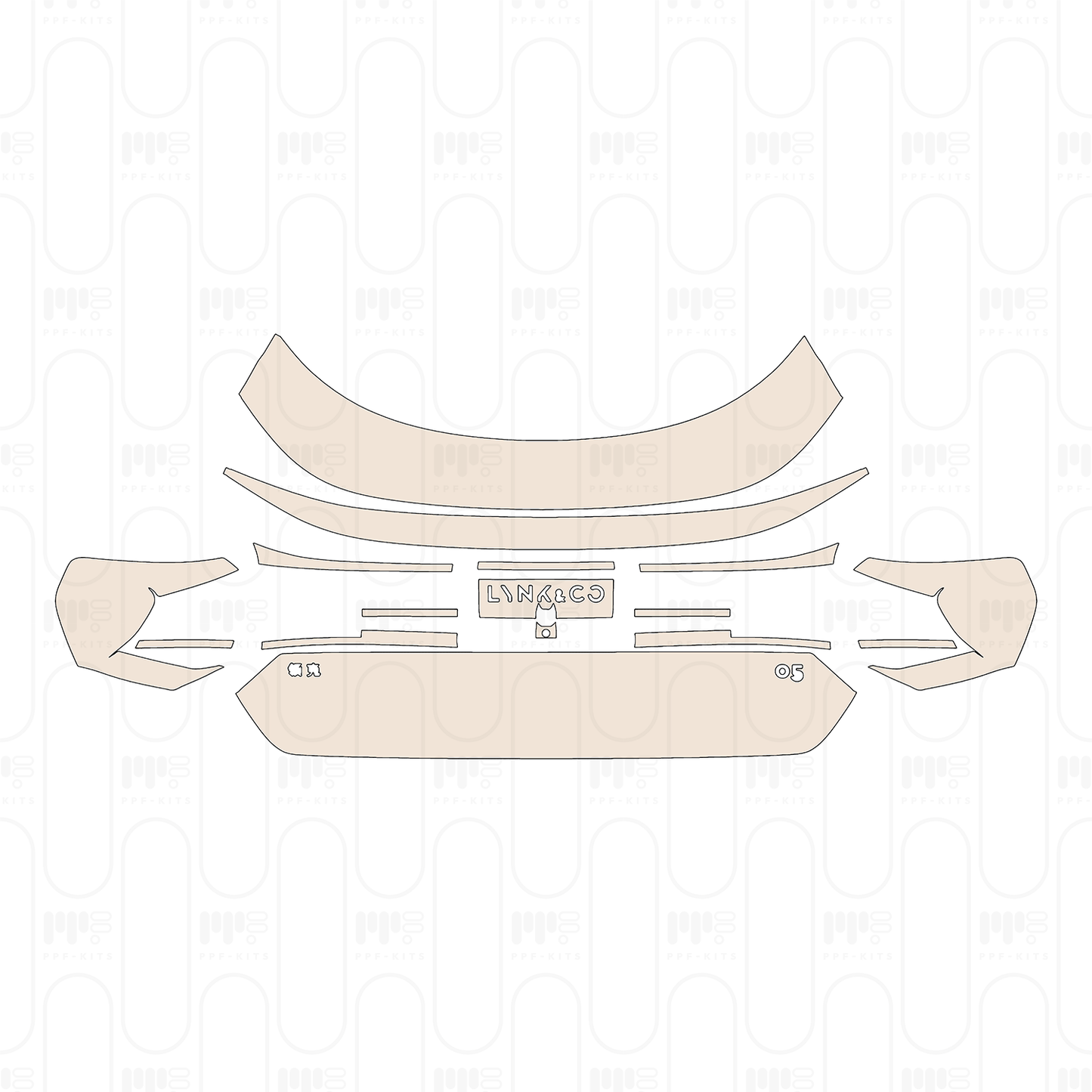 Pre-Cut PPF Lynk&Co 05 2022