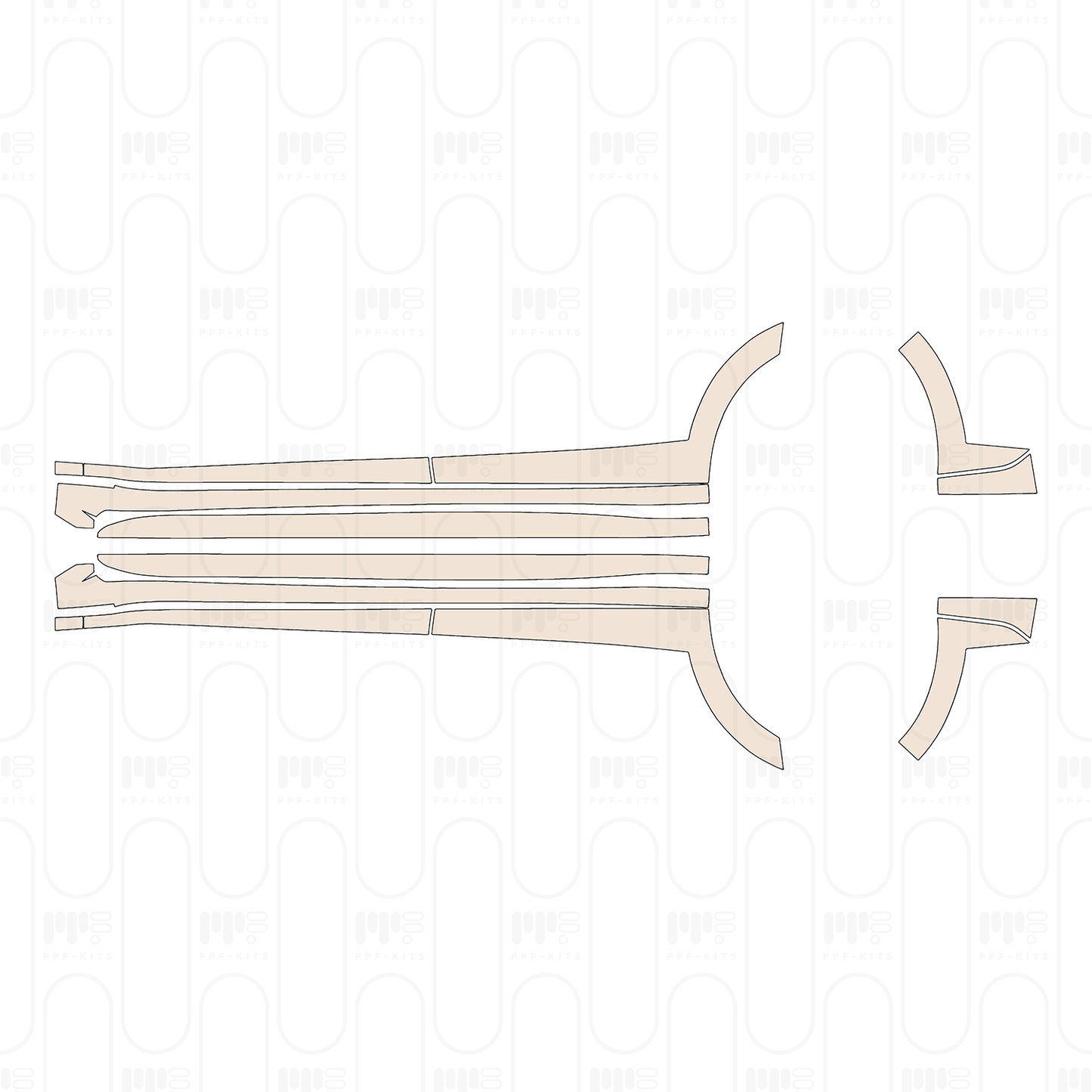 Pre-Cut PPF Lynk&Co 07 2024