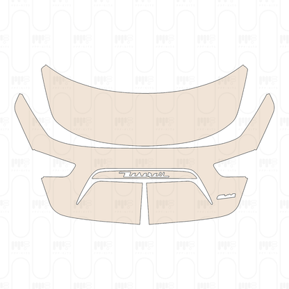 Pre-Cut PPF Maserati Ghibli Base 2014