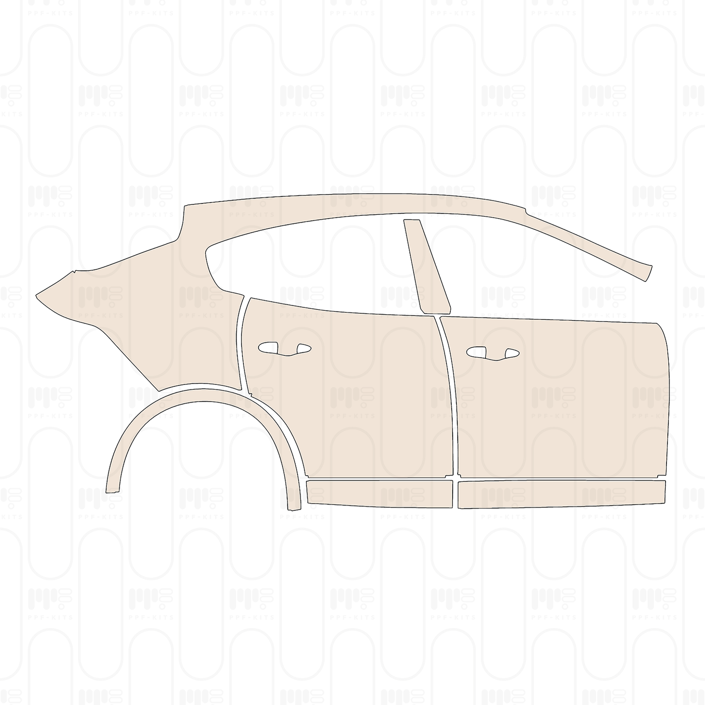 Pre-Cut PPF Maserati Levante GT 2025