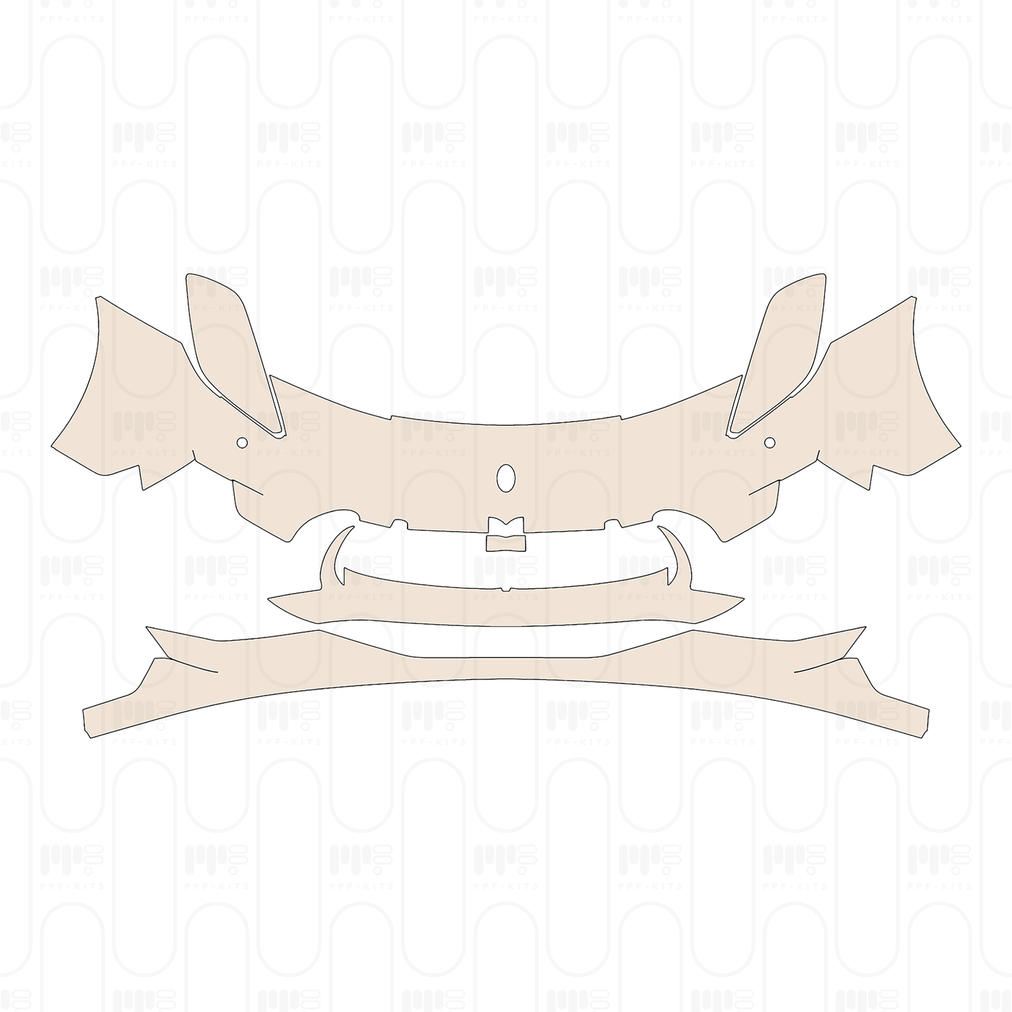 Pre-Cut PPF Maserati MC20 2024