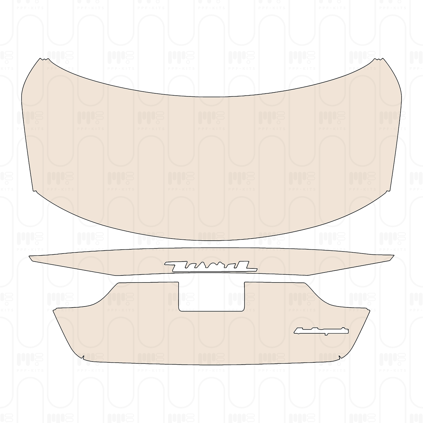 Pre-Cut PPF Maserati Quattroporte Base 2021