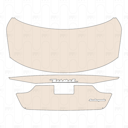 Pre-Cut PPF Maserati Quattroporte Base 2021