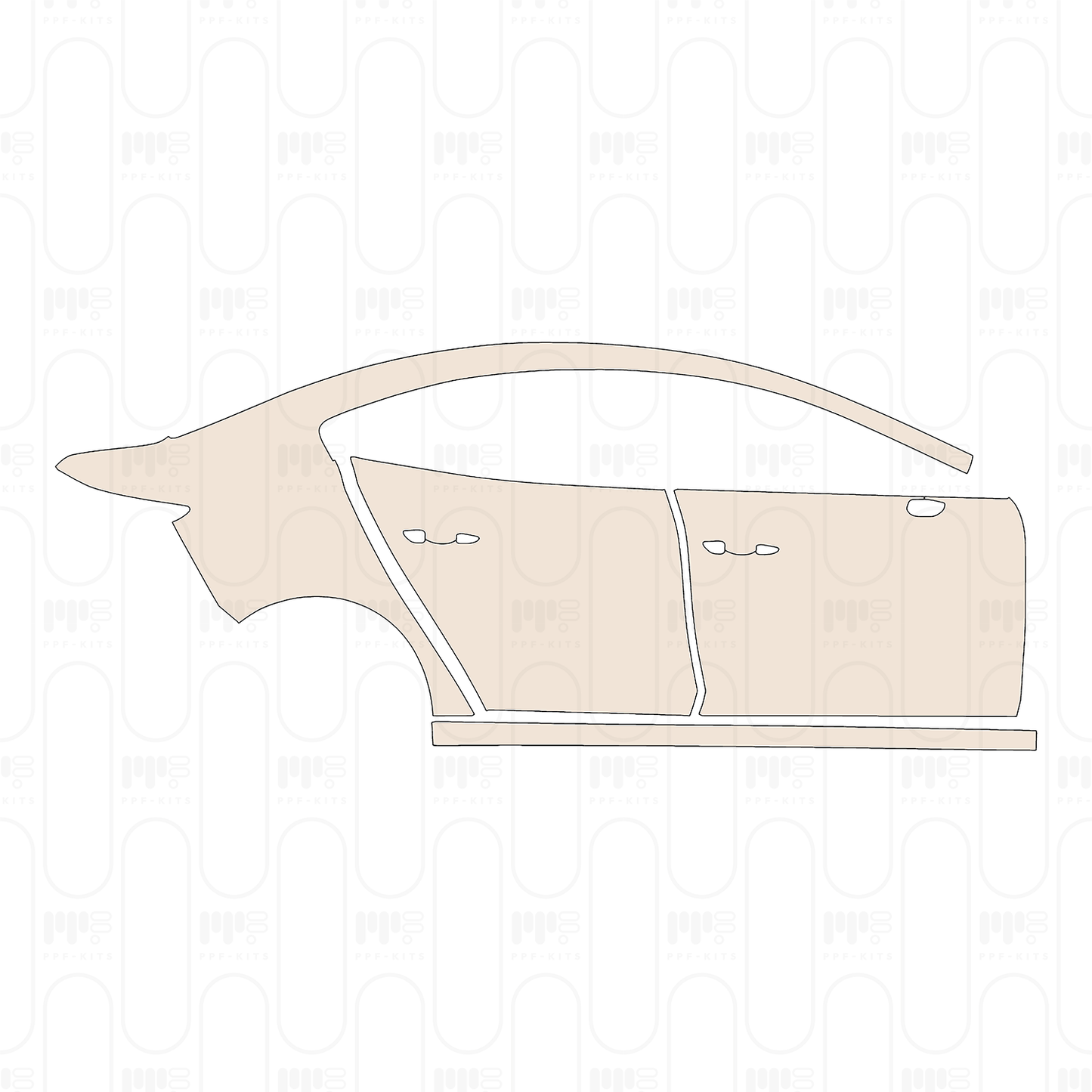 Pre-Cut PPF Mazda Axela (Mazda 3) Sedan 2022
