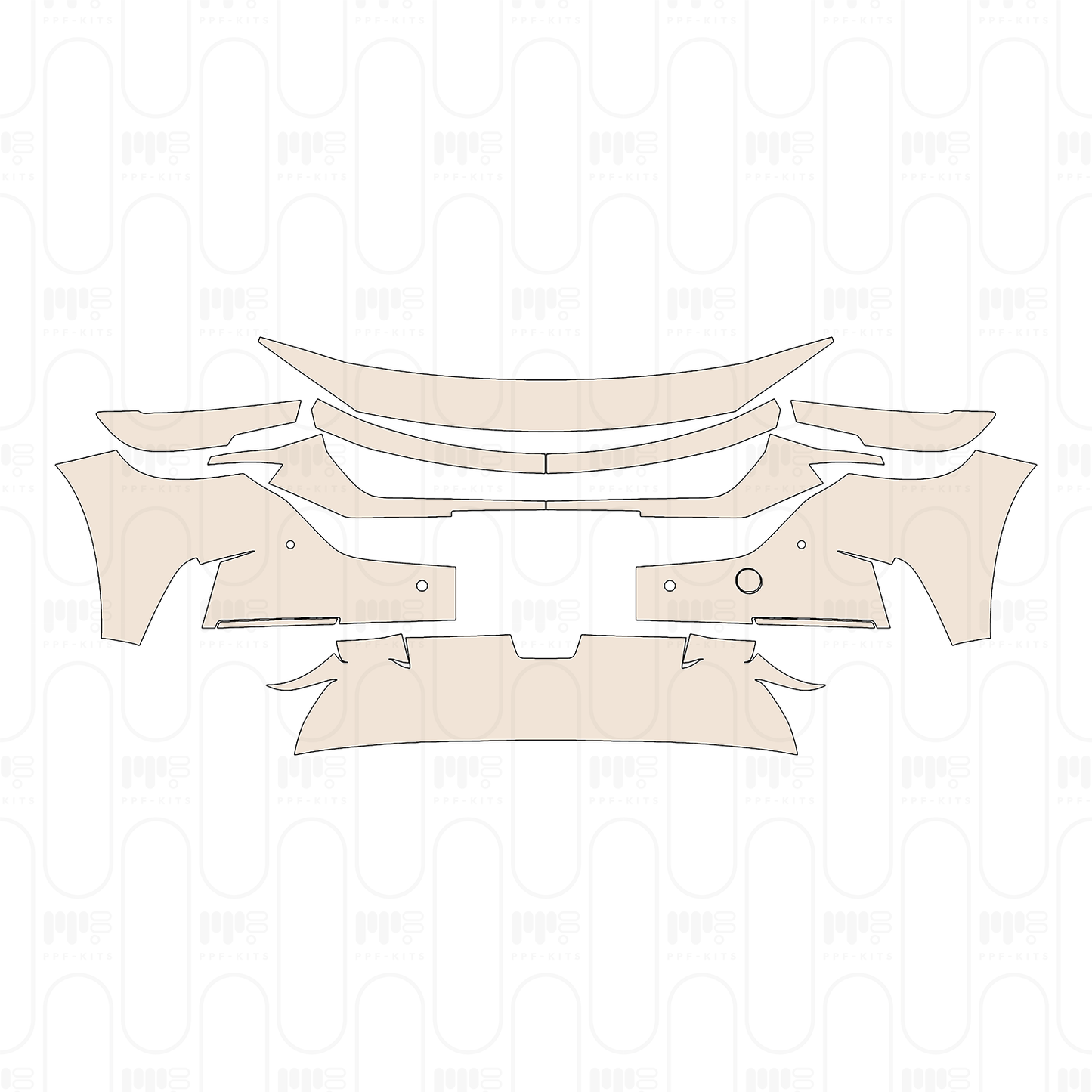 Pre-Cut PPF Mazda CX-50 2023