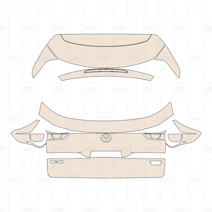 Pre-Cut PPF Mazda CX-50 2023